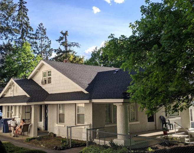 Spokane home with a new roof by DG Contracting